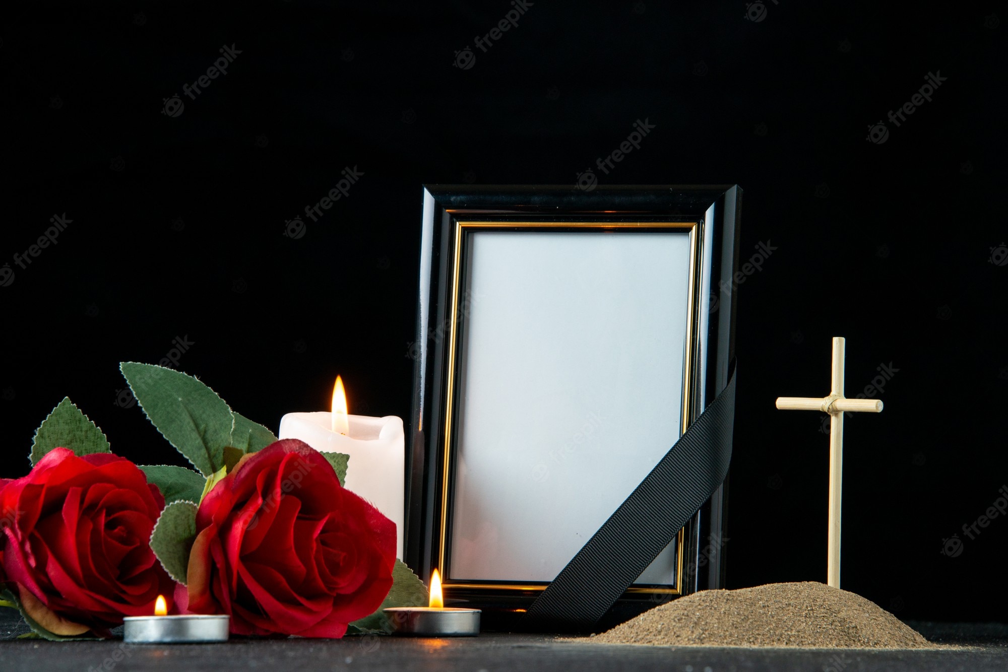 Flower Funeral Background