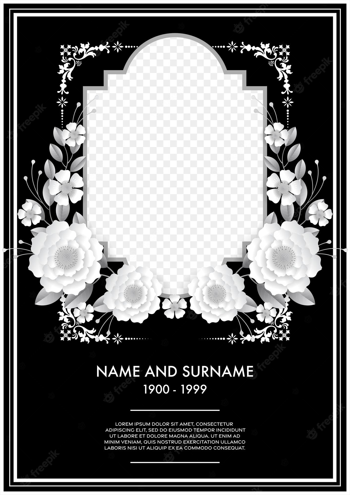 Flower Funeral Background