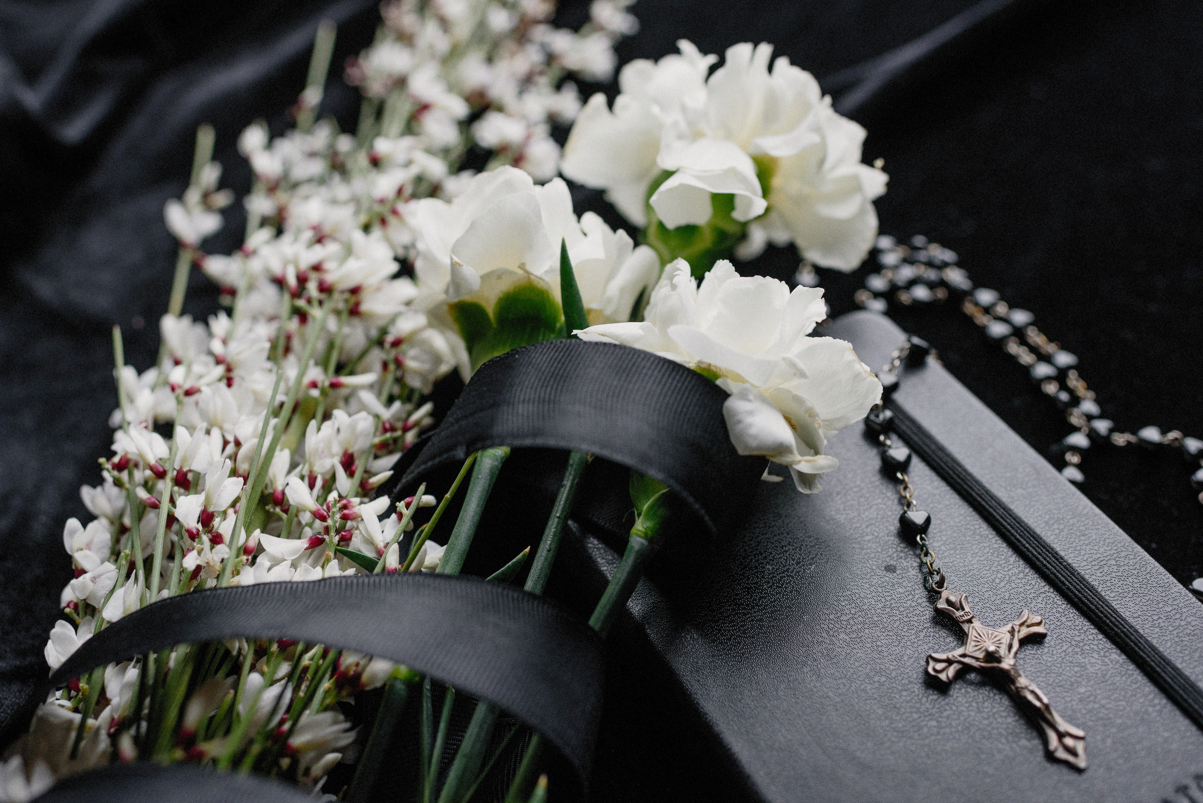 Flower Funeral Background