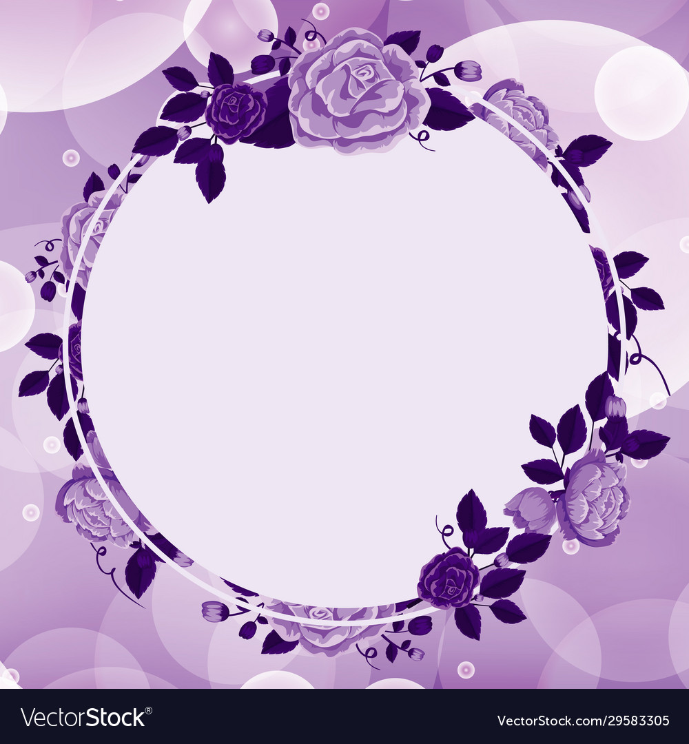 Flower Purple Background