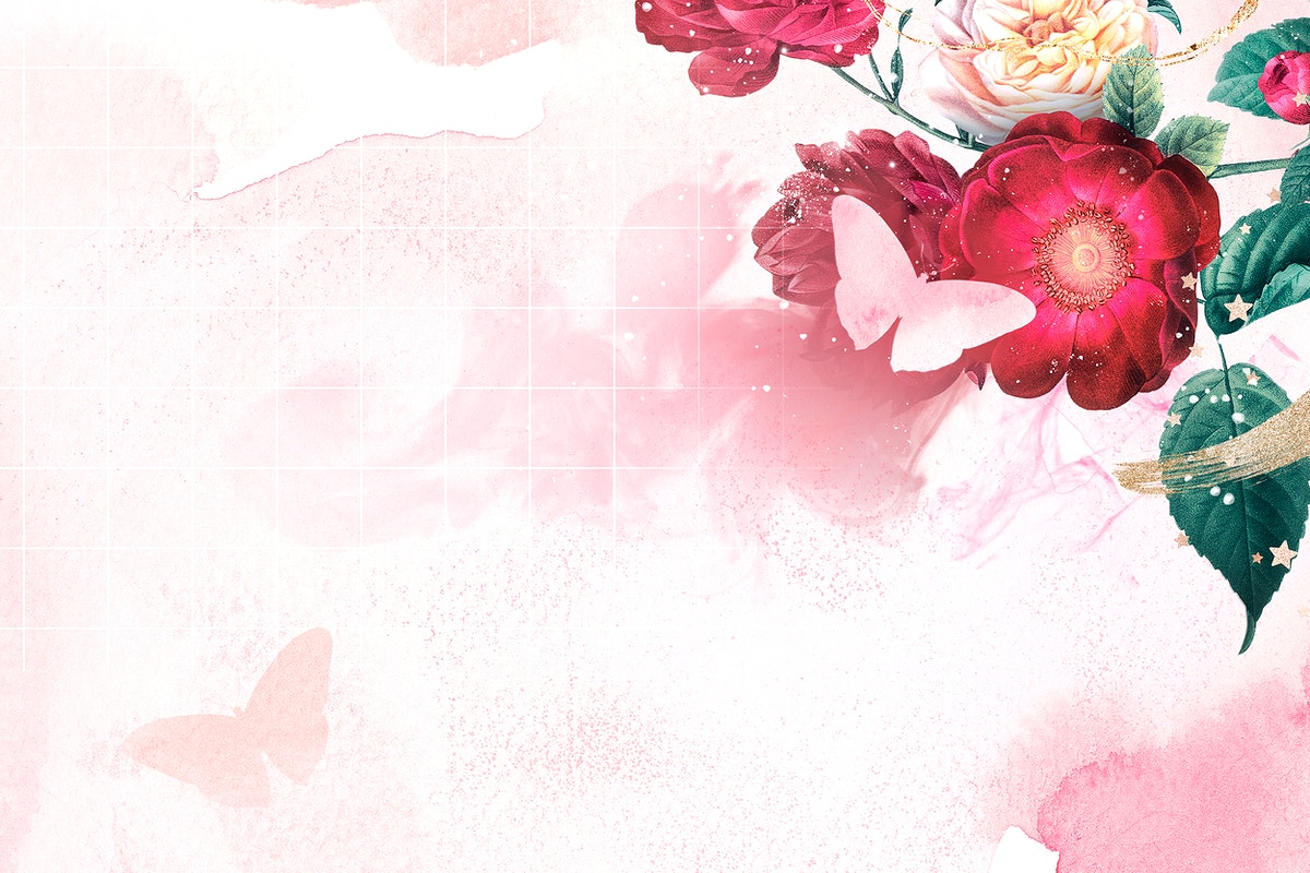 Flowers Background Aesthetic