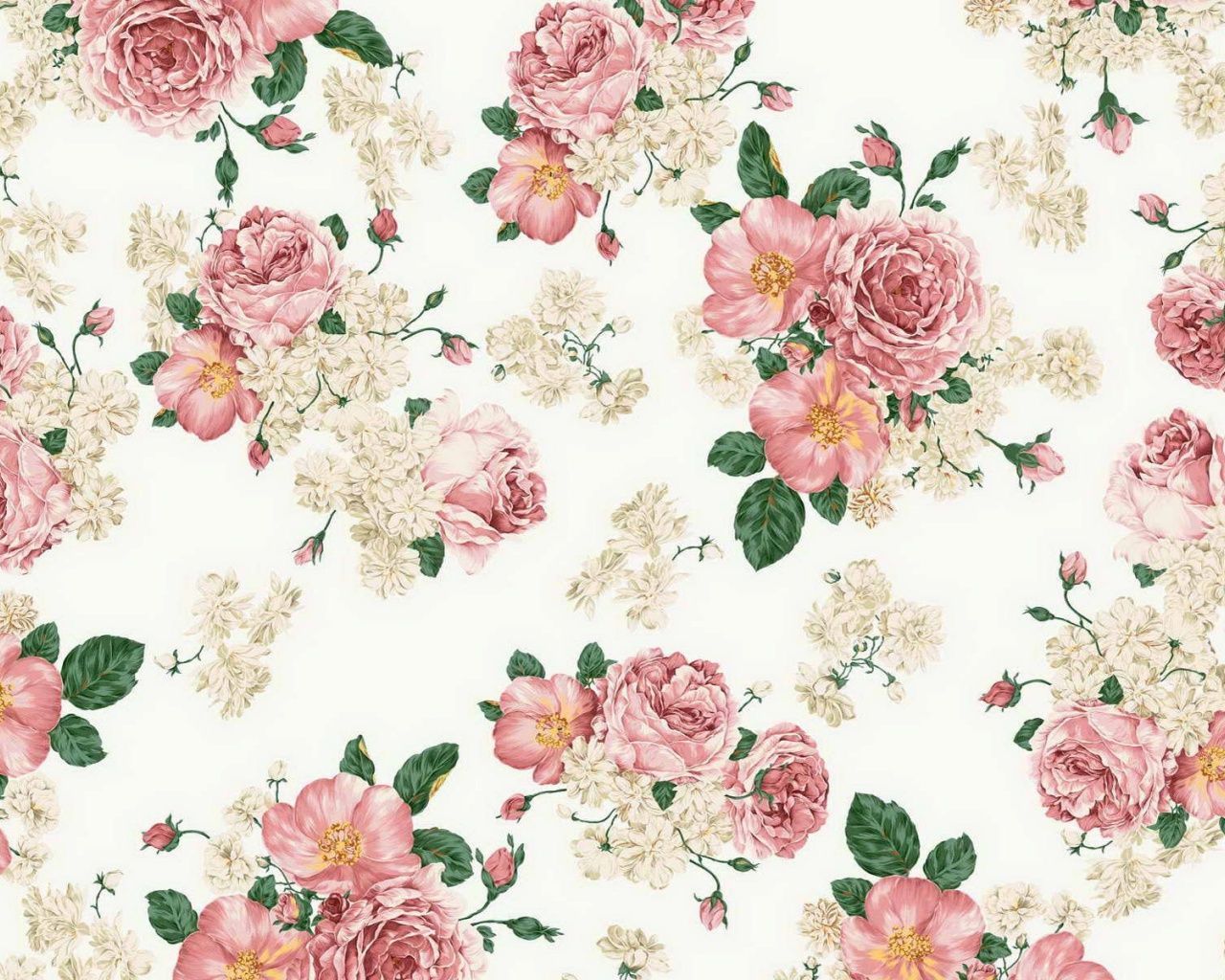 Flowers Background Aesthetic