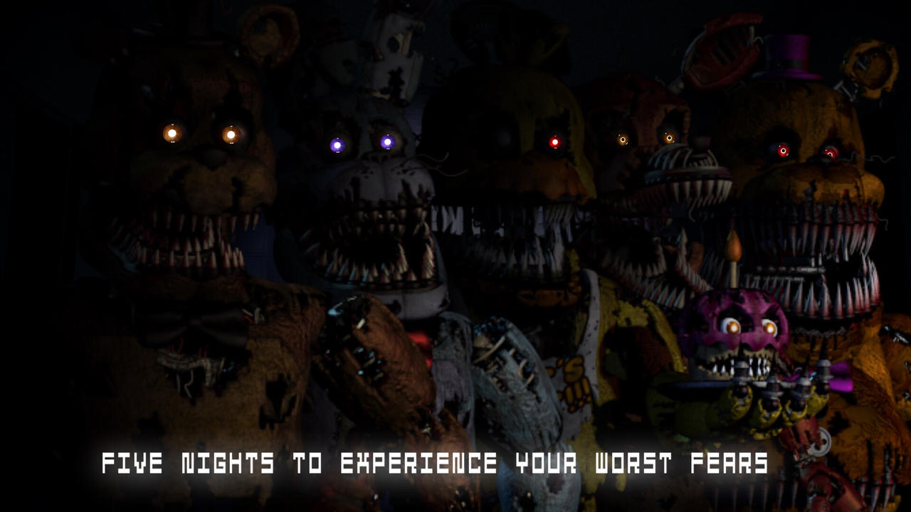 Fnaf 4 Background