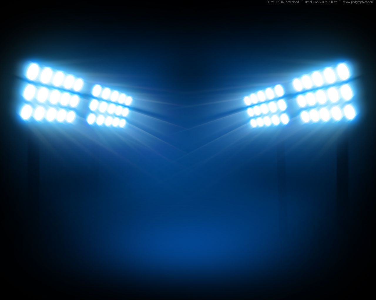 Football Lights Background