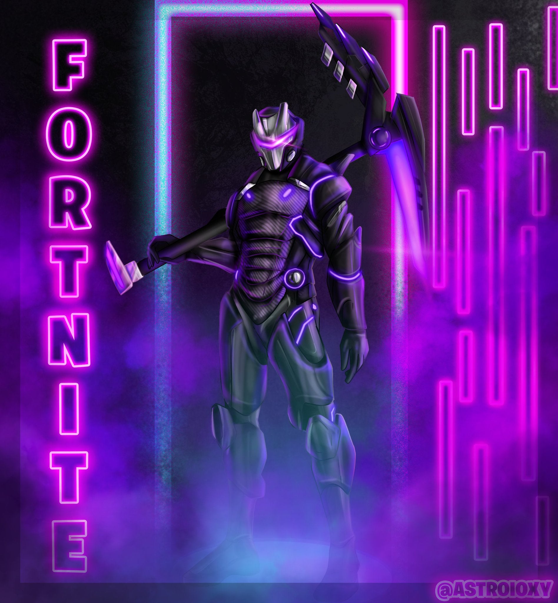 Fortnite Omega Background