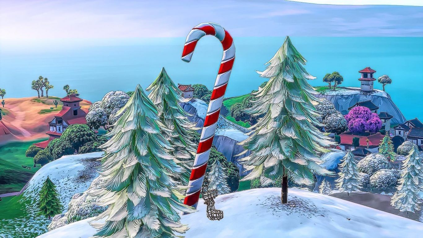 Fortnite Winter Background