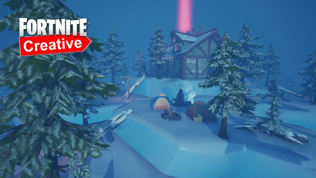 Fortnite Winter Background