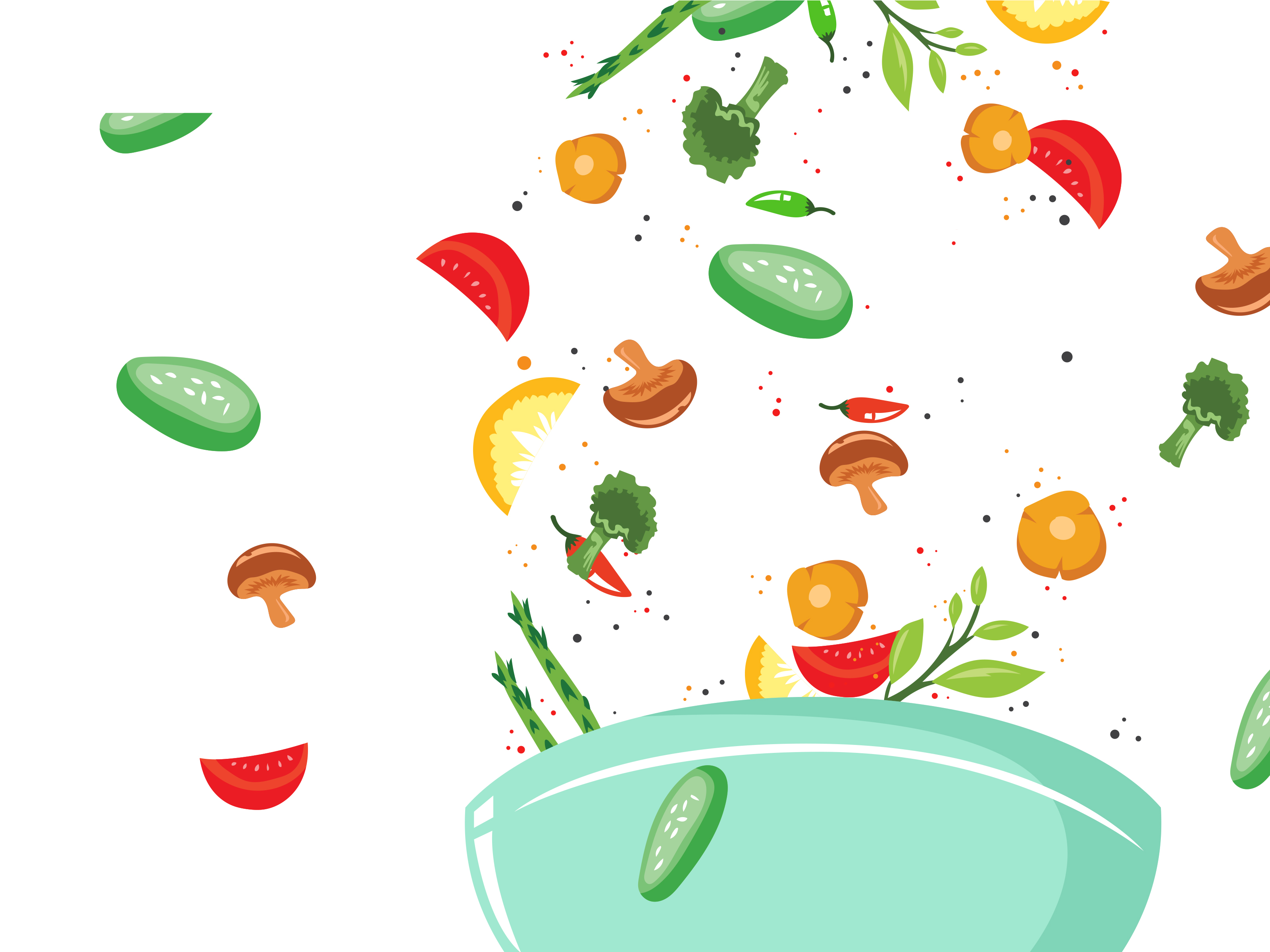 Fresh Food Background