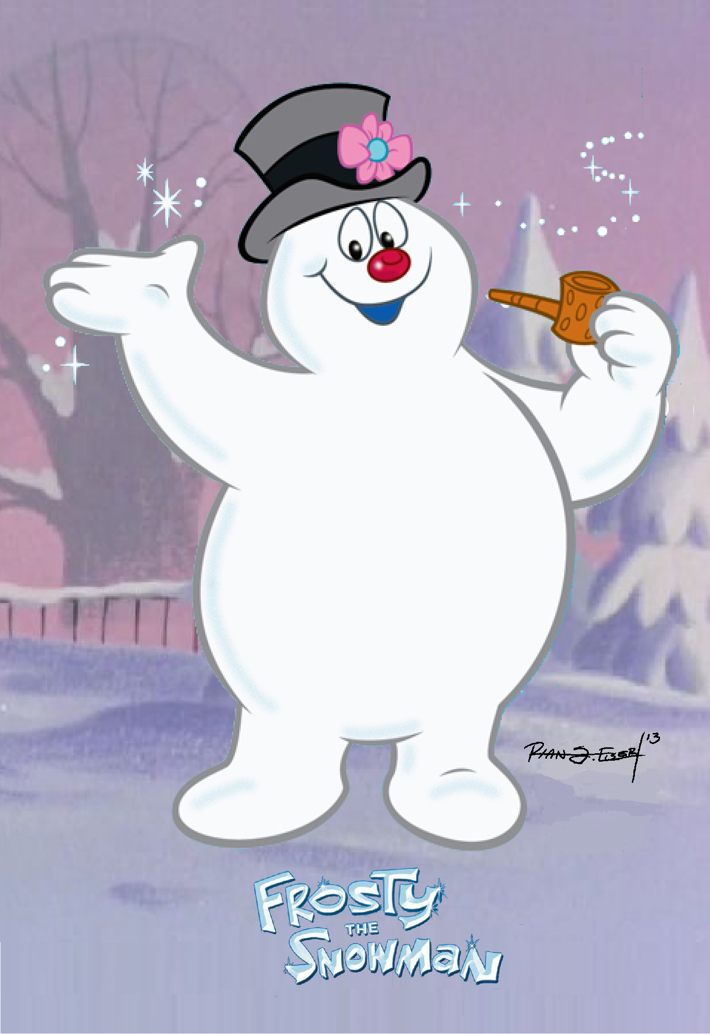 Frosty The Snowman Background