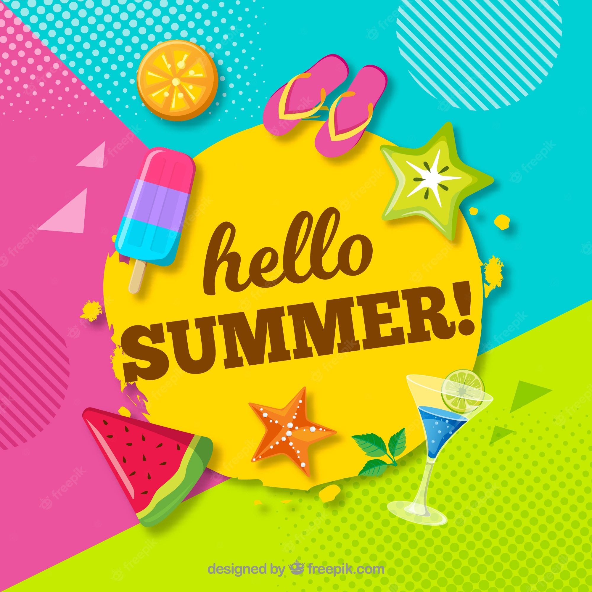 Fun Summer Backgrounds