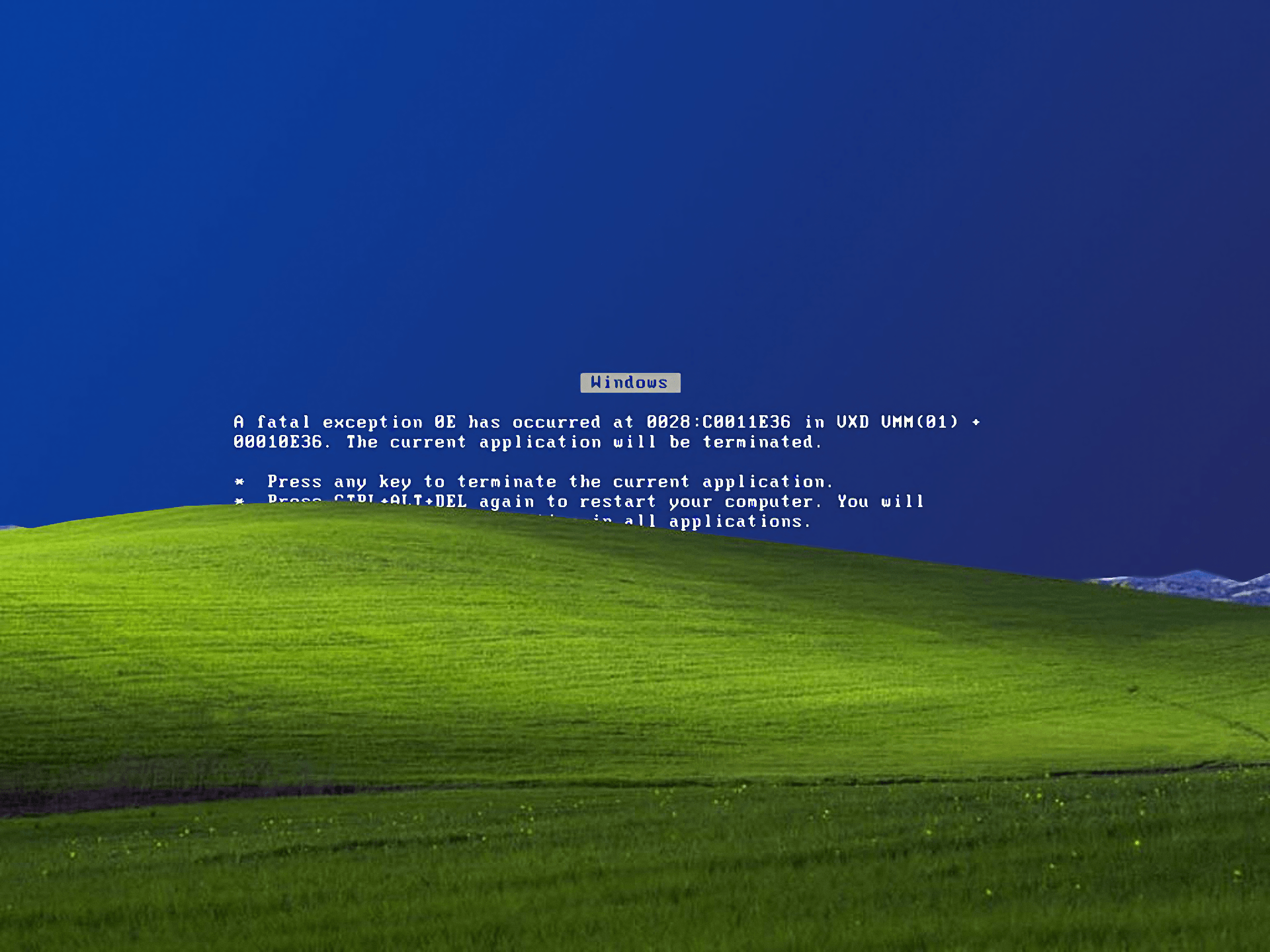 Funny Windows Background