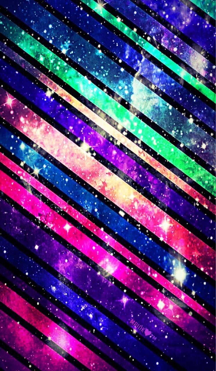 Galaxy Rainbow Background