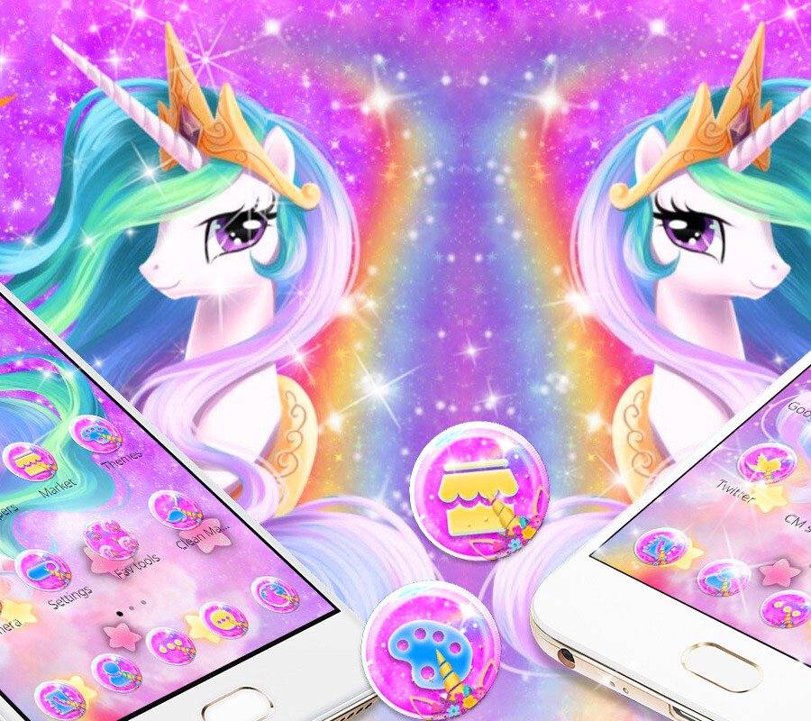 Galaxy Unicorn Background