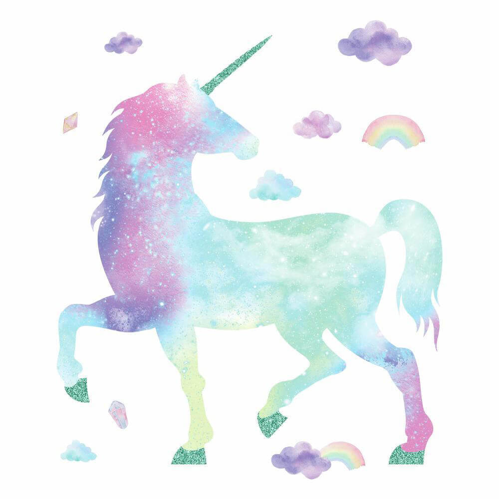 Galaxy Unicorn Background