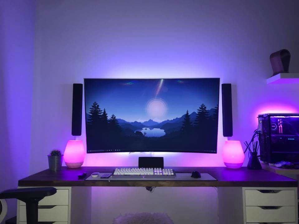 Gaming Setup Background