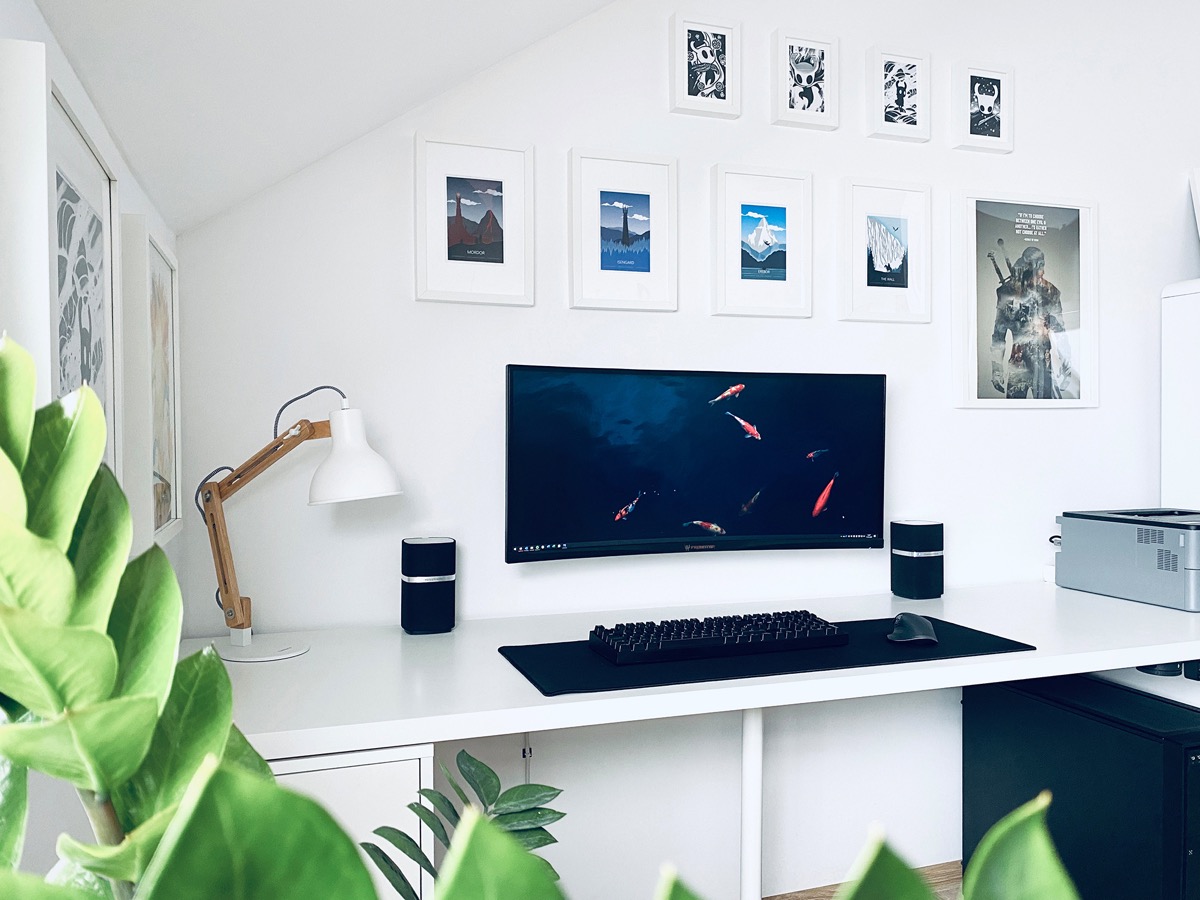 Gaming Setup Background