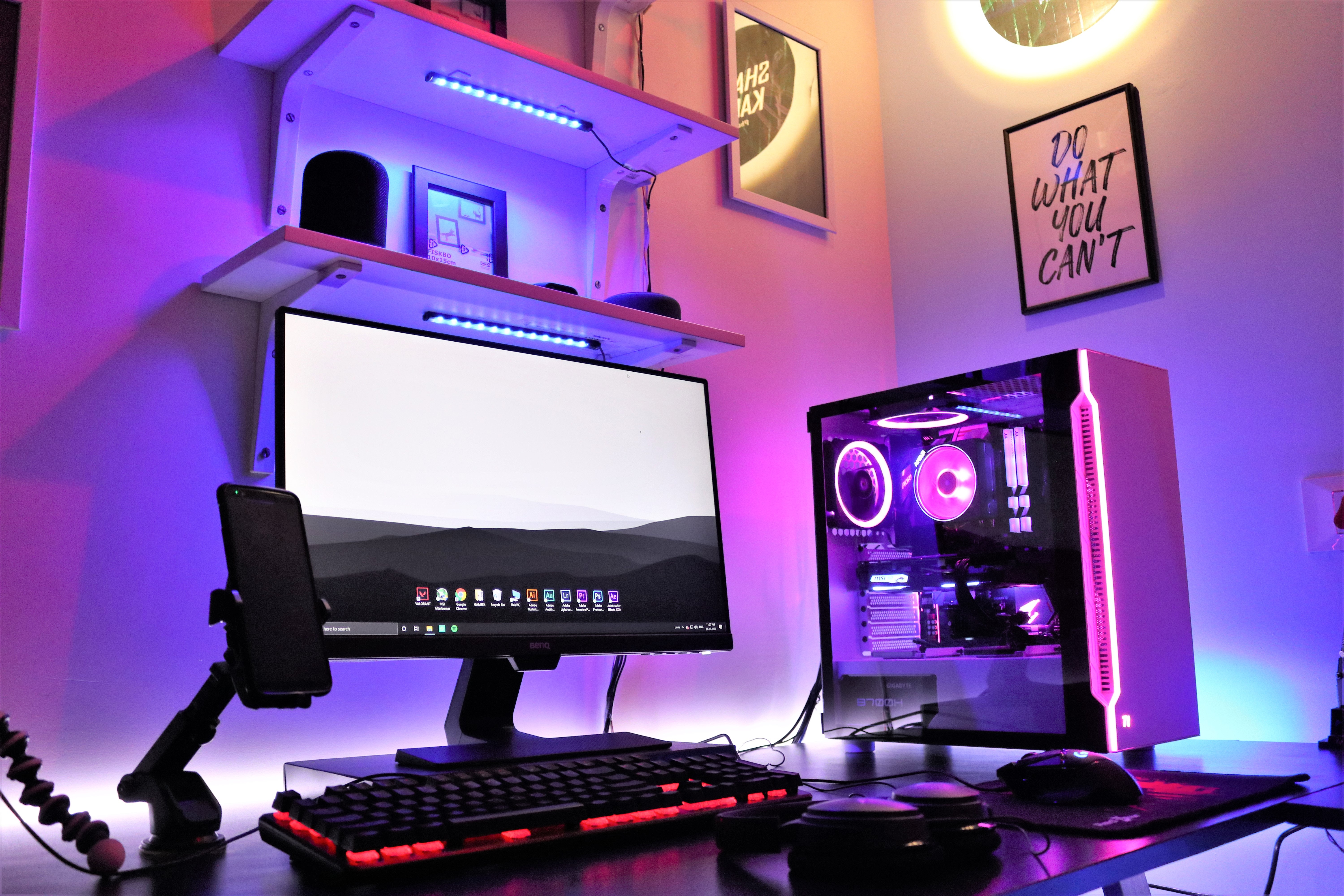 Gaming Setup Background