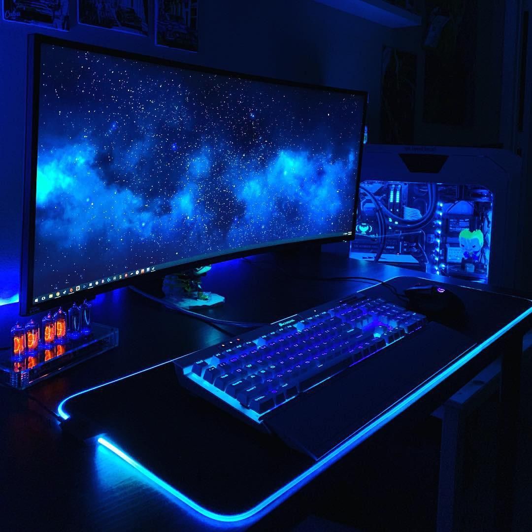 Gaming Setup Background