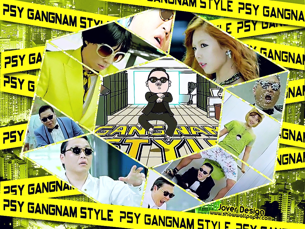 Gangnam Style Background