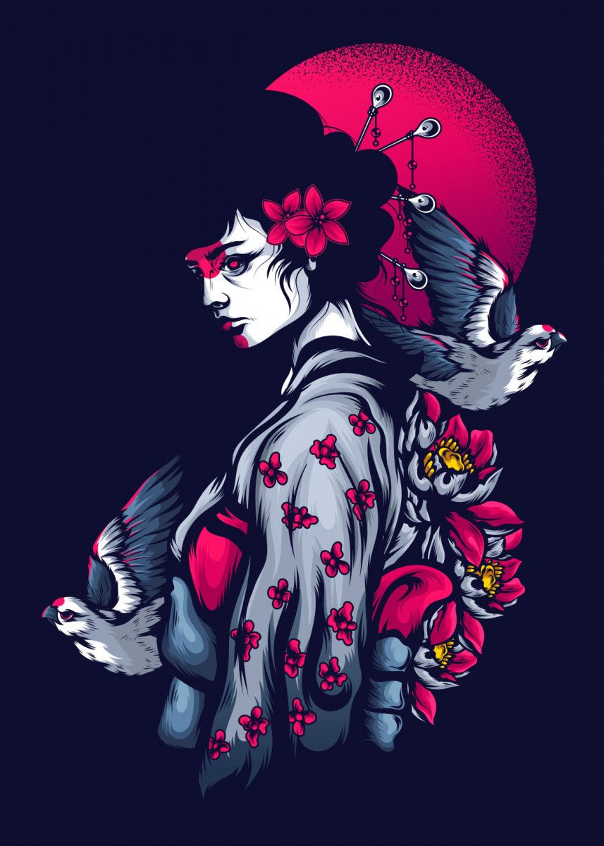 Geisha Backgrounds