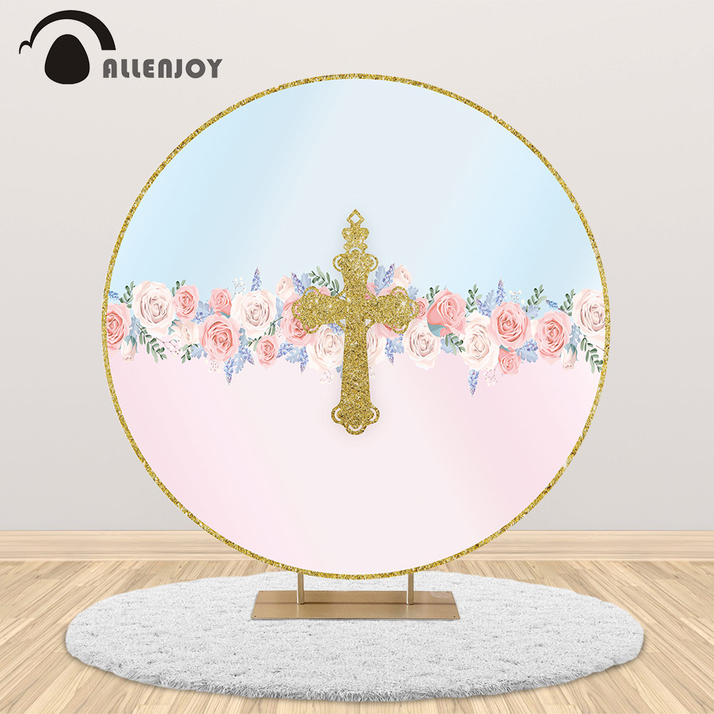 Girly Background Cross