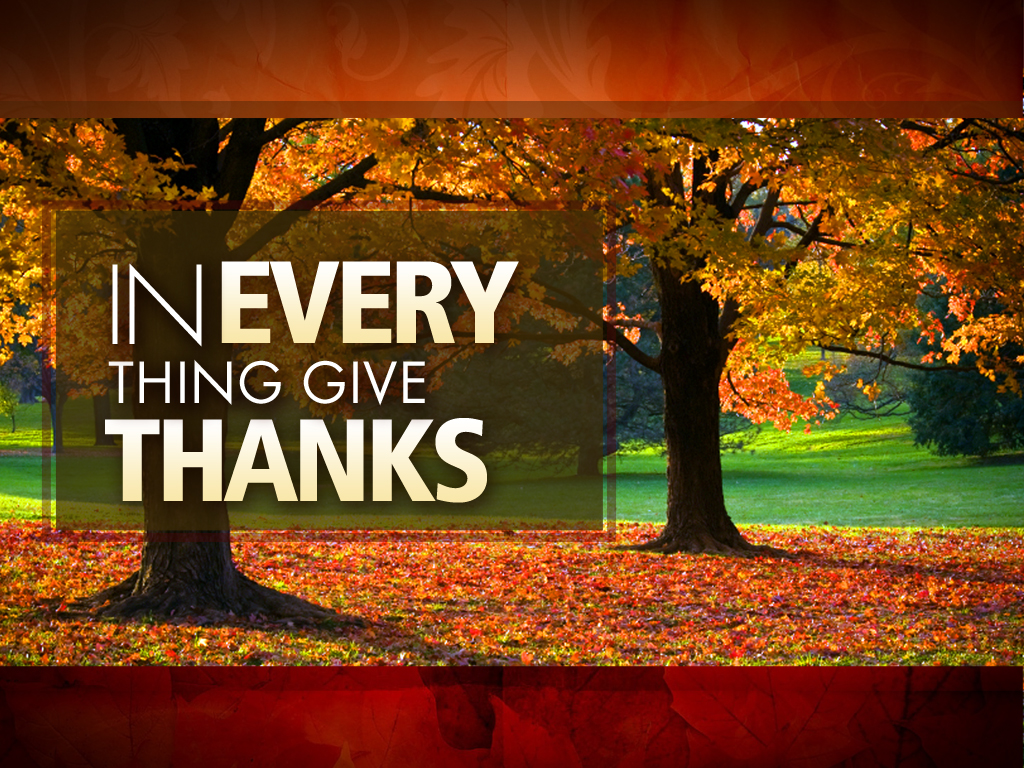 Give Thanks Background