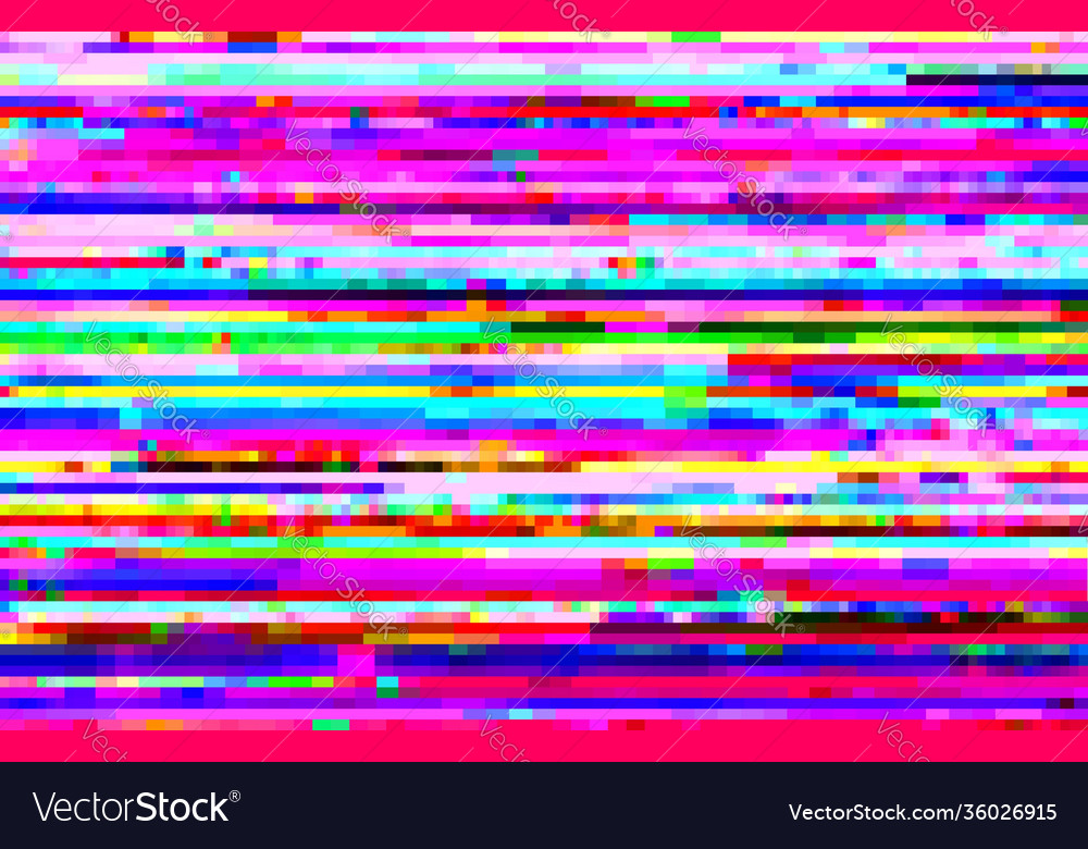 Glitch Effect Background