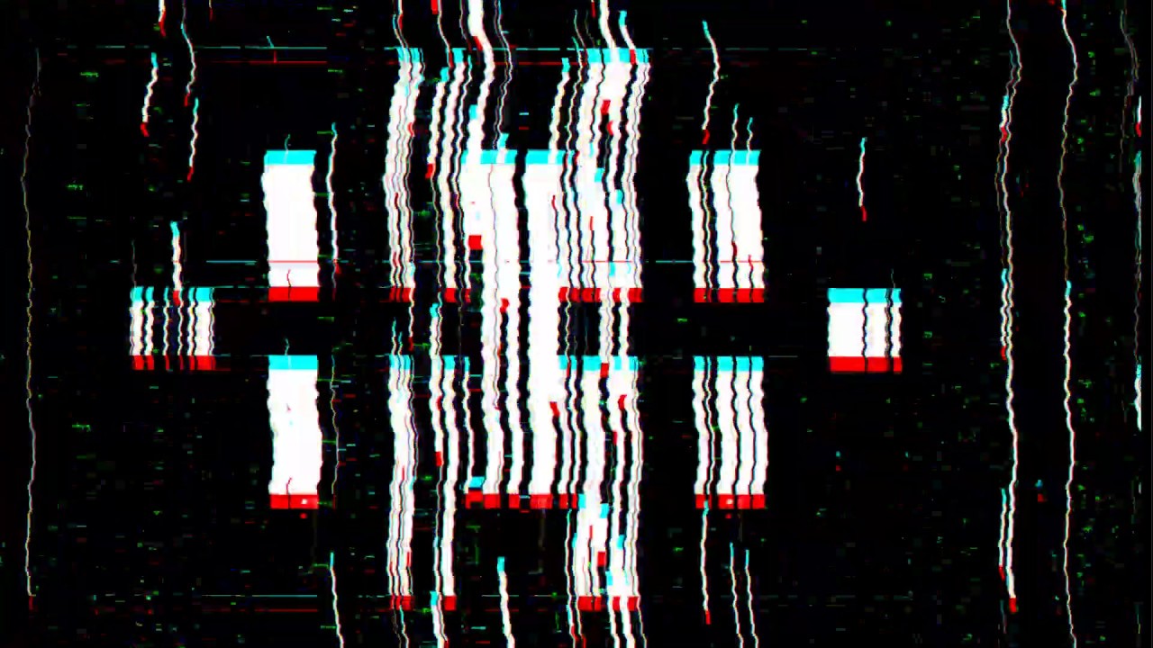 Glitch Effect Background