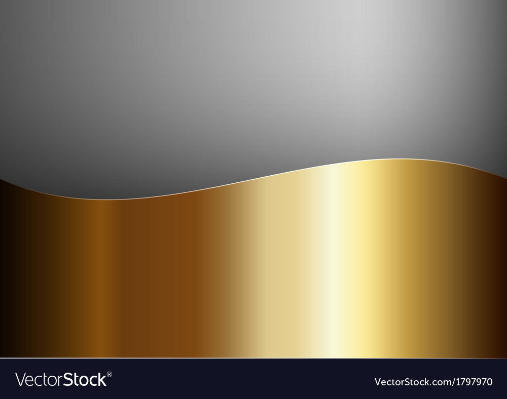 Gold And Grey Background