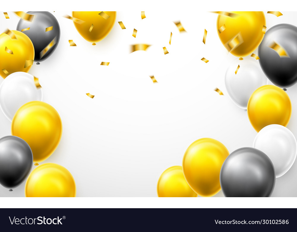 Gold Black And White Background