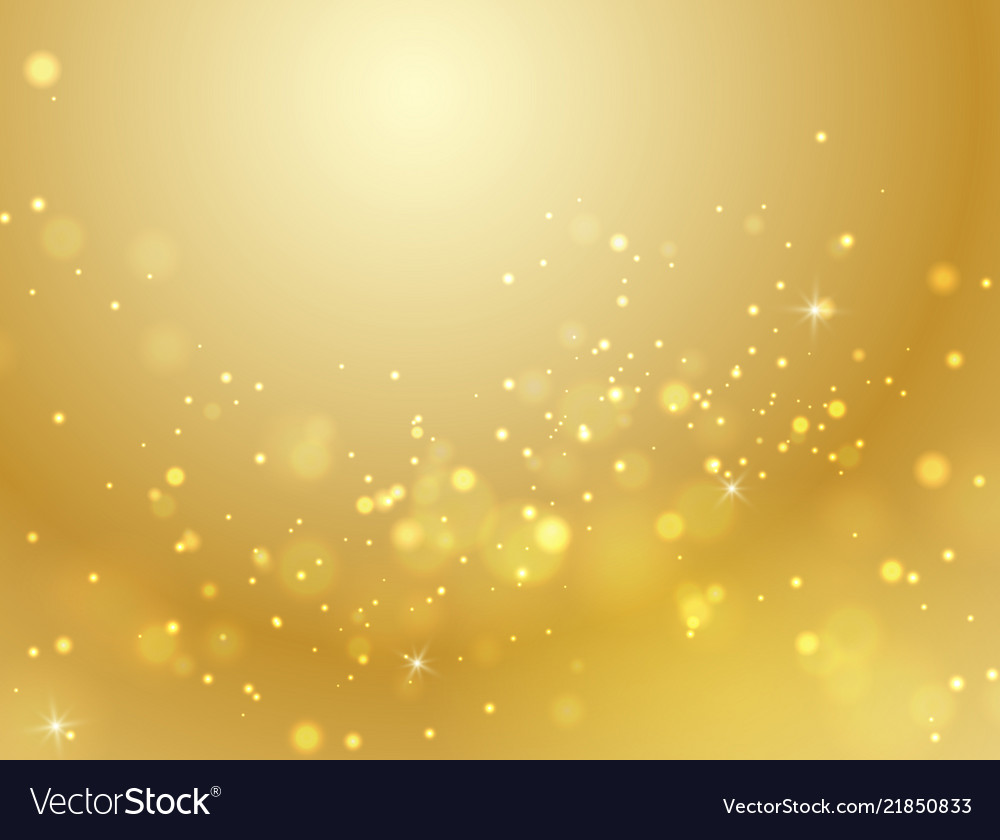 Gold Bokeh Background