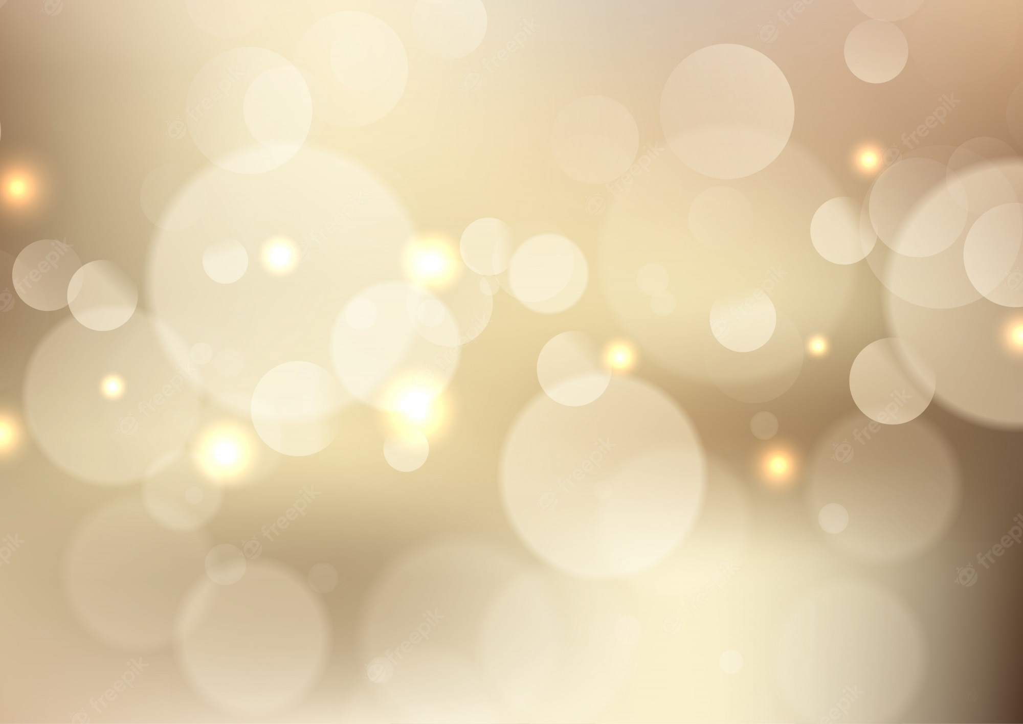 Gold Bokeh Background