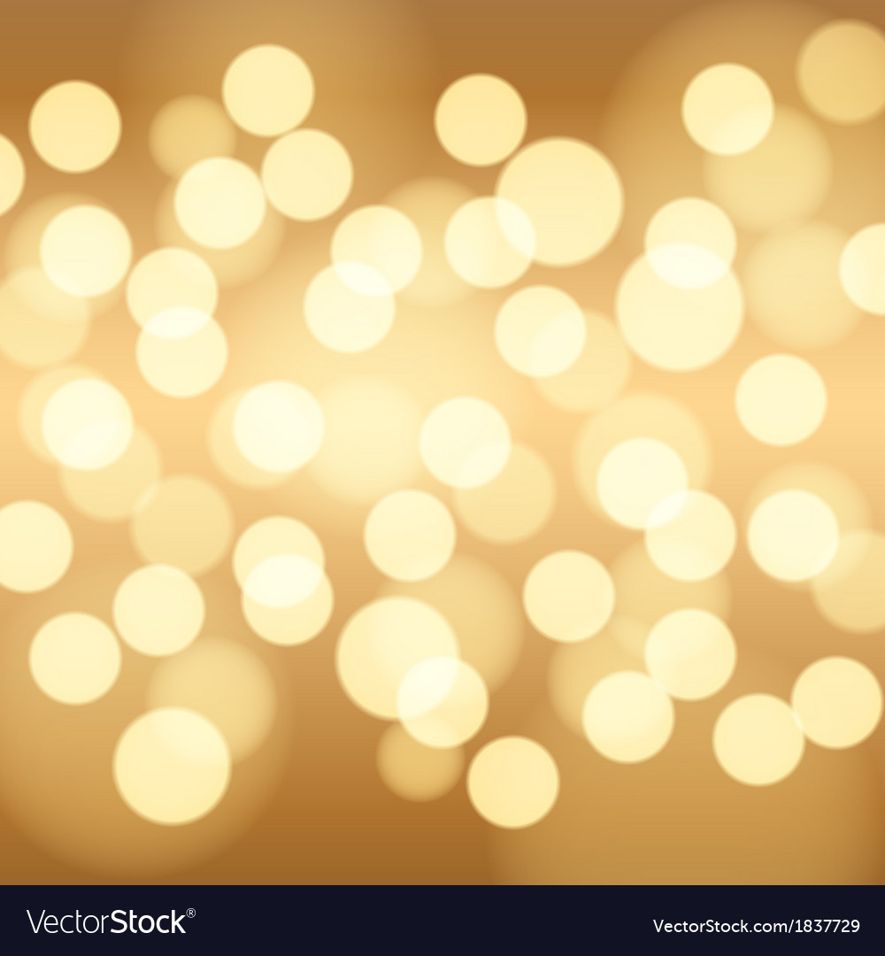 Gold Bokeh Background