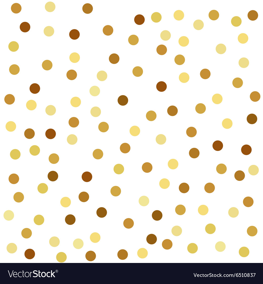 Gold Dots Background