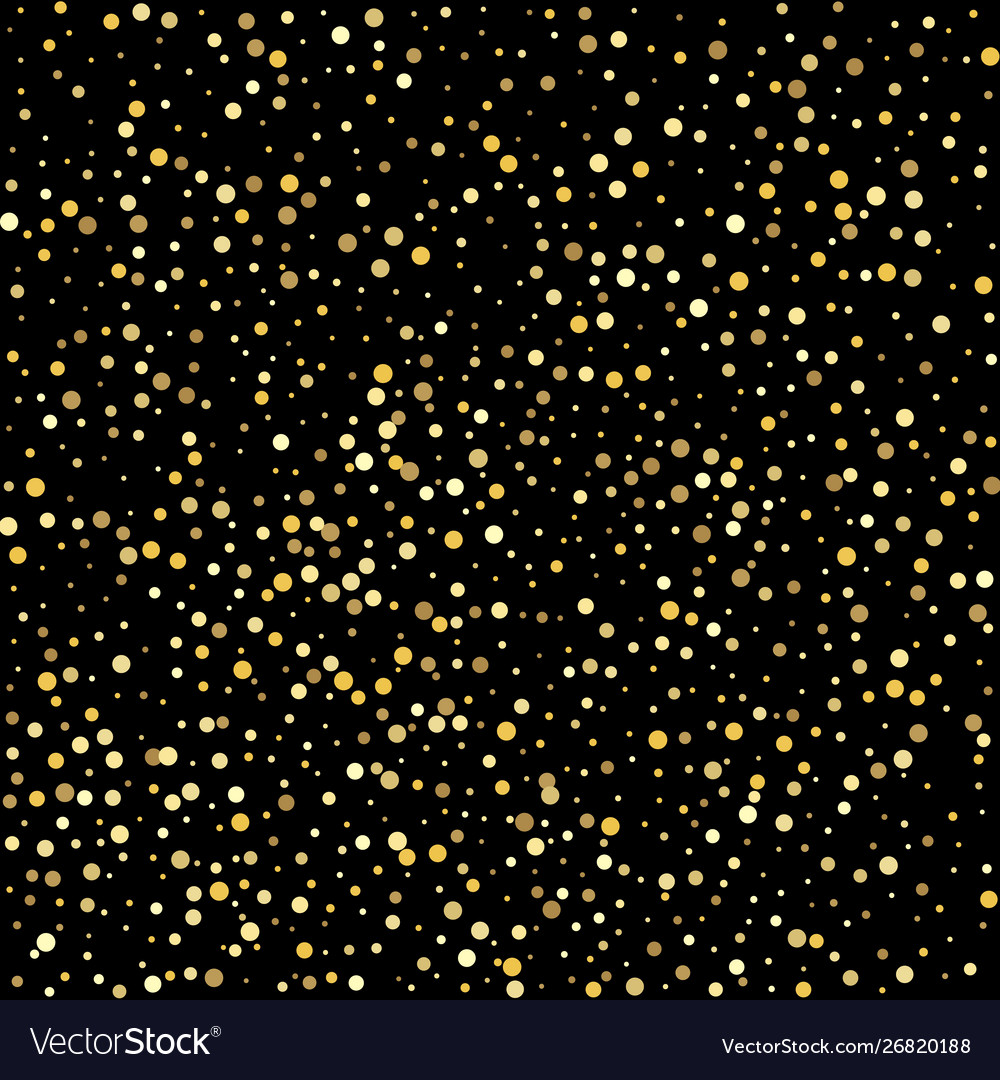 Gold Dots Background