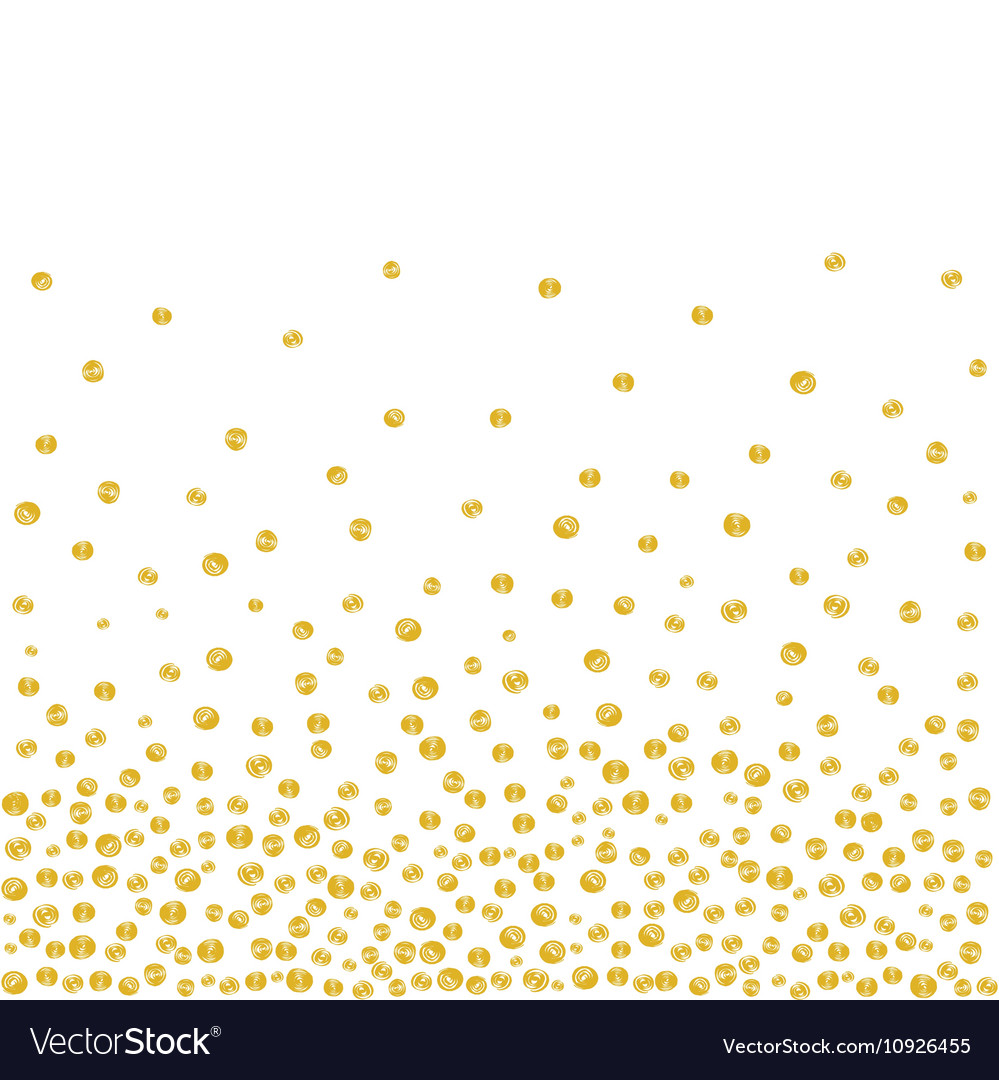 Gold Dots Background