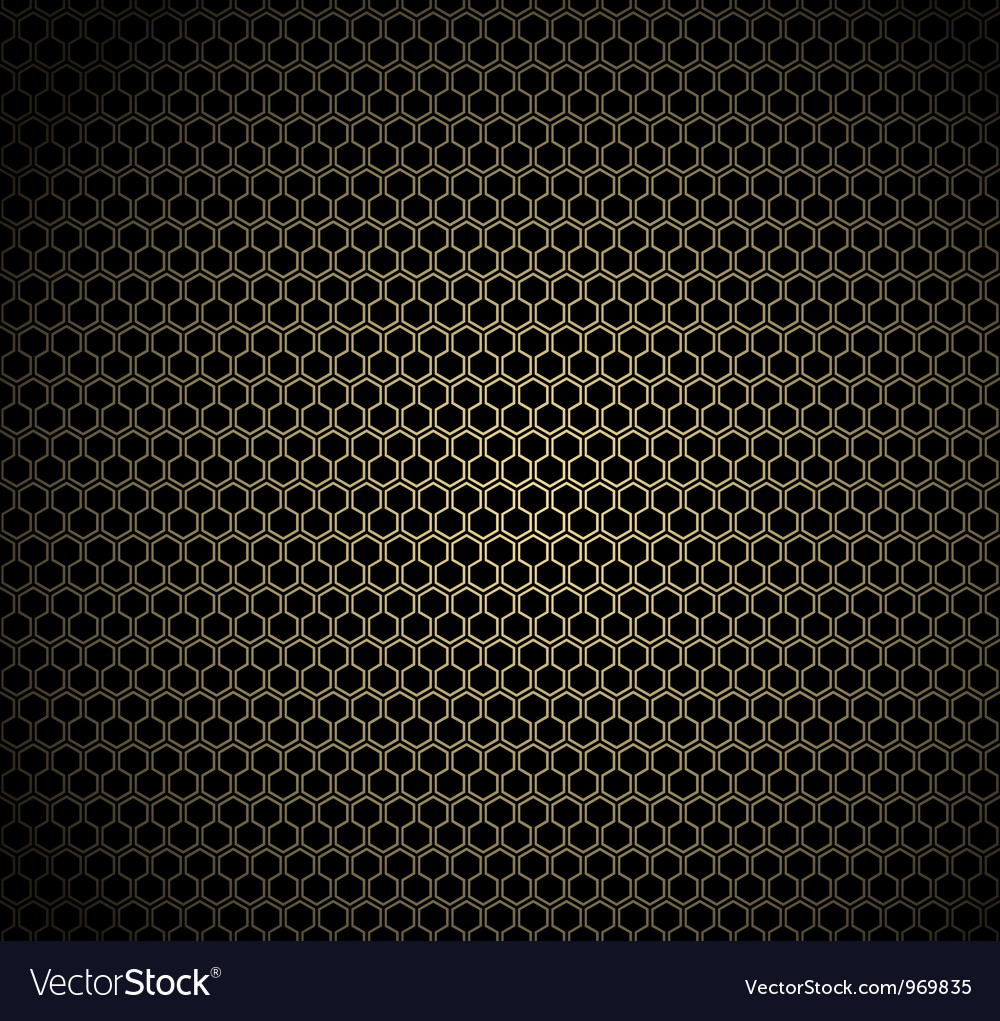 Gold Honeycomb Background