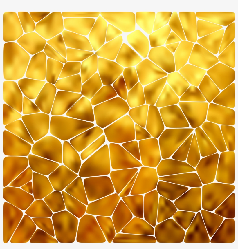 Gold Honeycomb Background