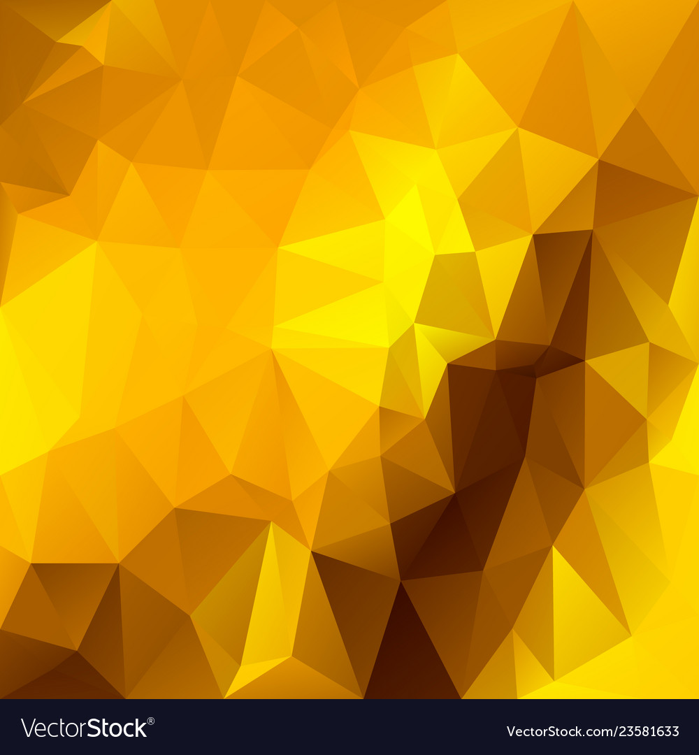 Gold Polygon Background