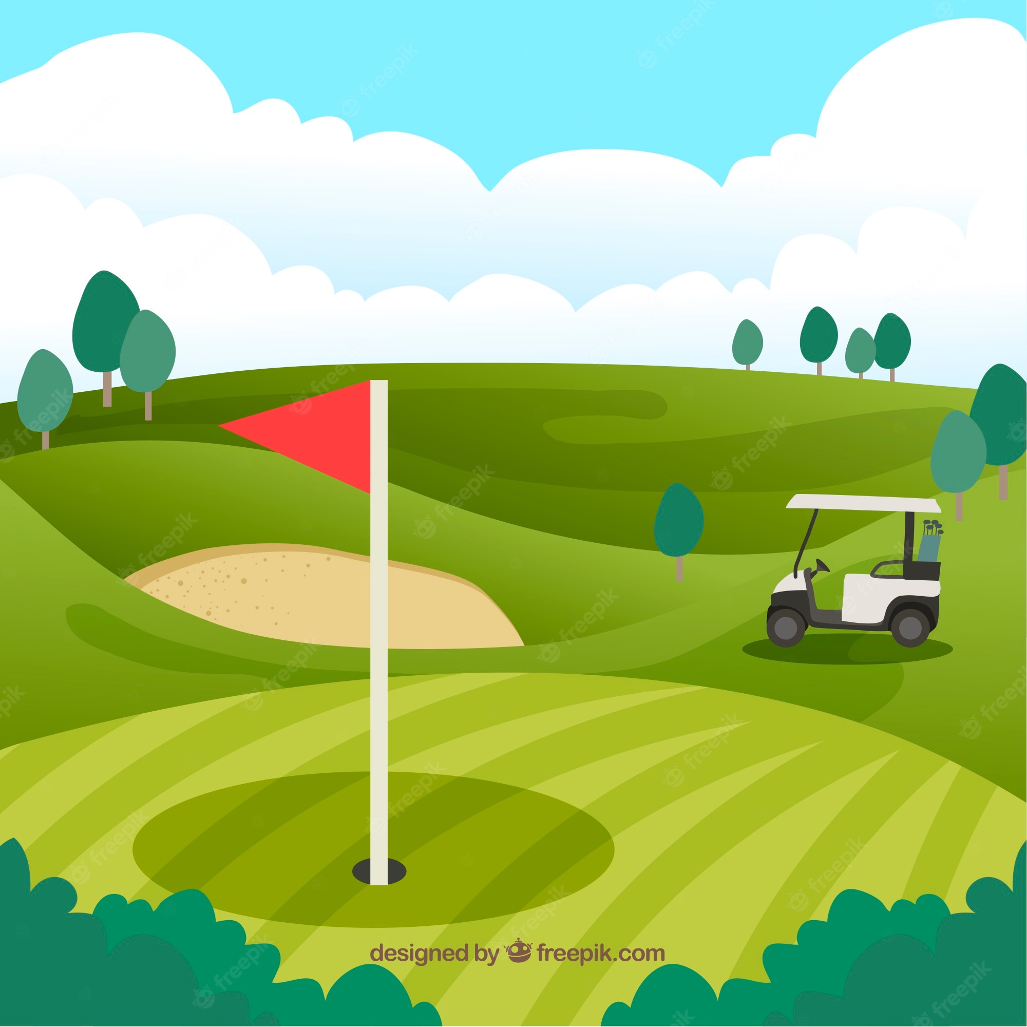 Golf Course Backgrounds