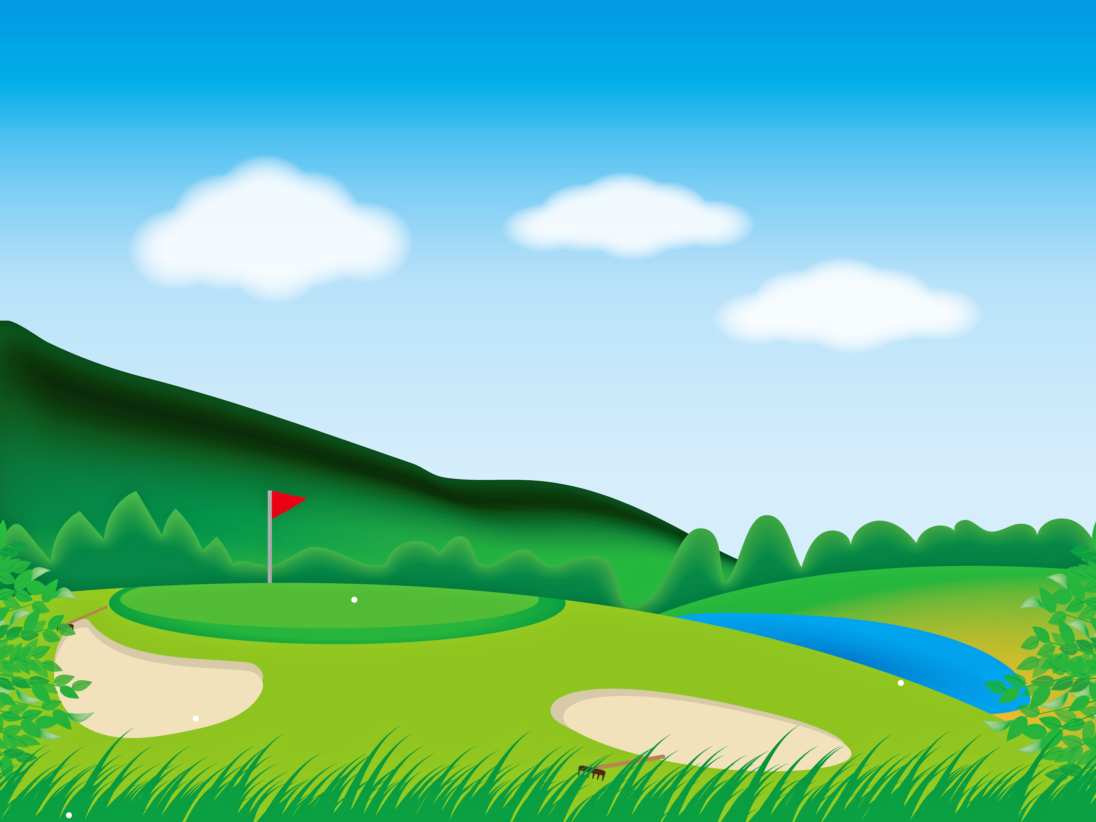 Golf Course Backgrounds