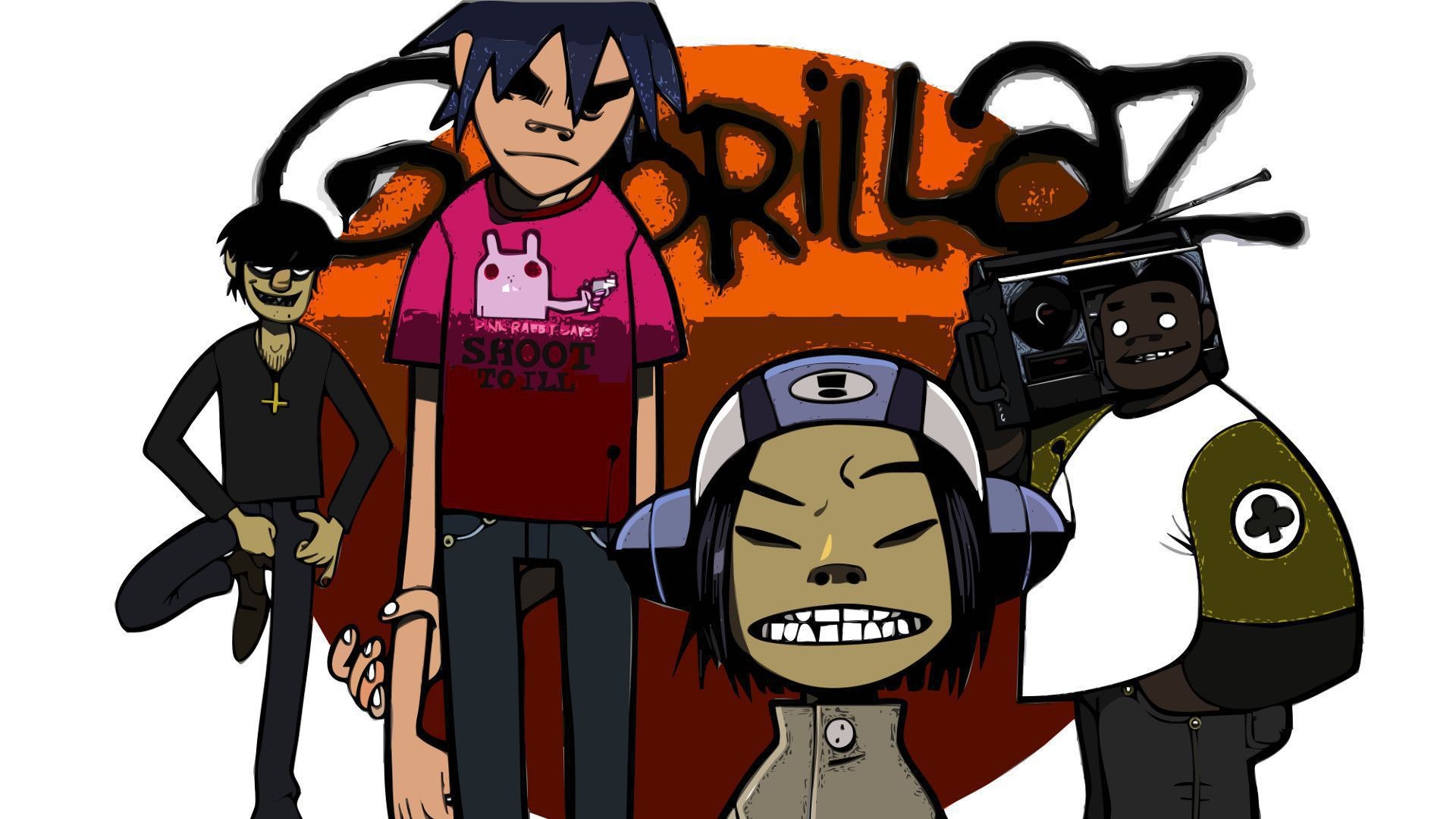 Gorillaz Desktop Background