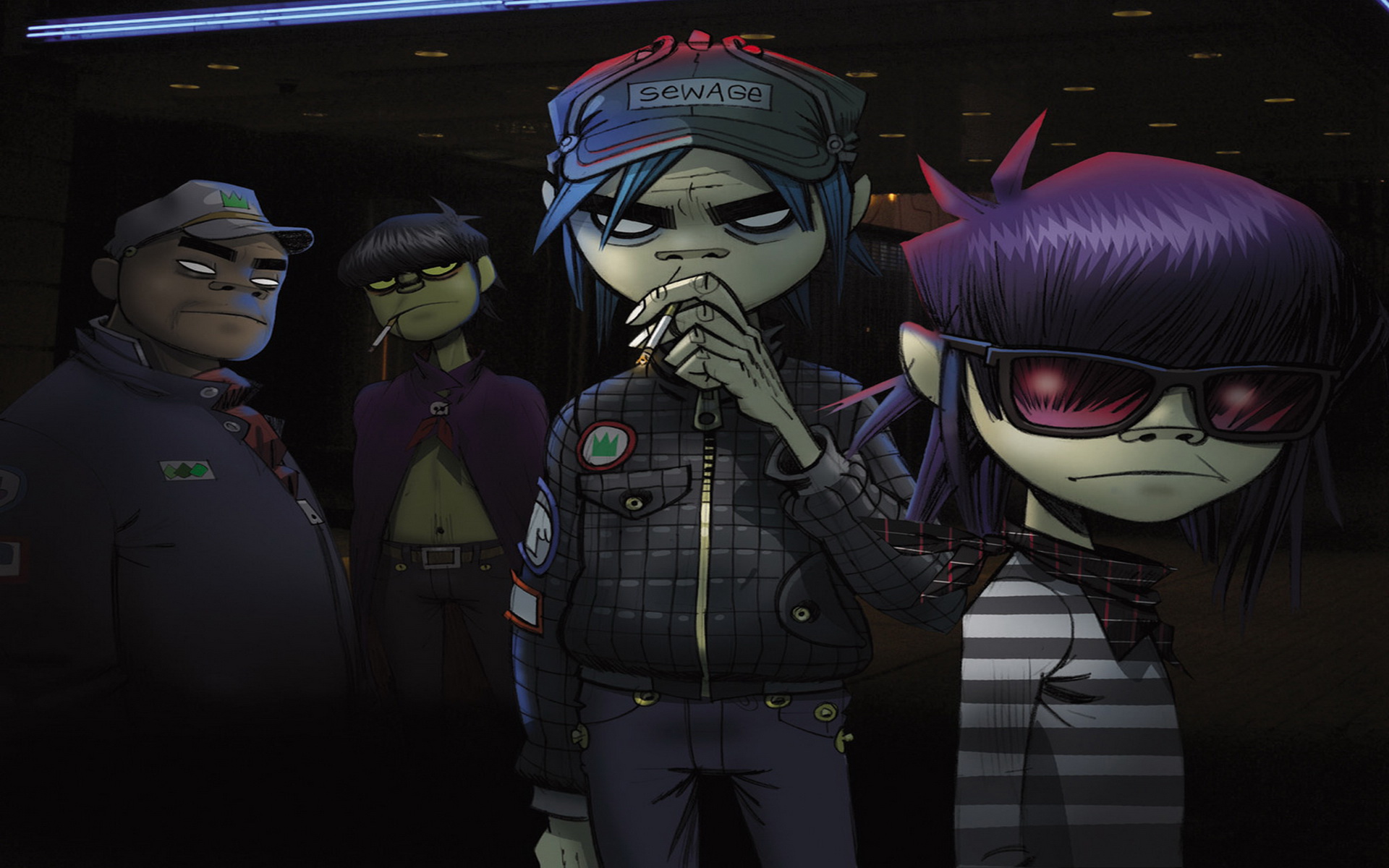 Gorillaz Desktop Background