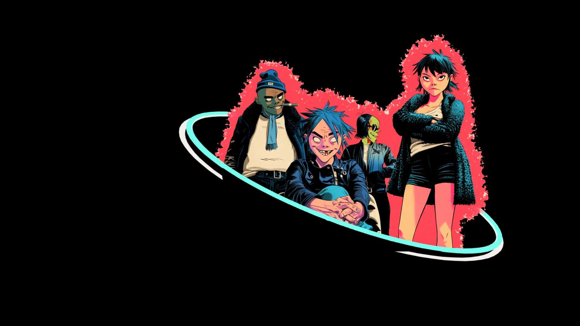 Gorillaz Desktop Background