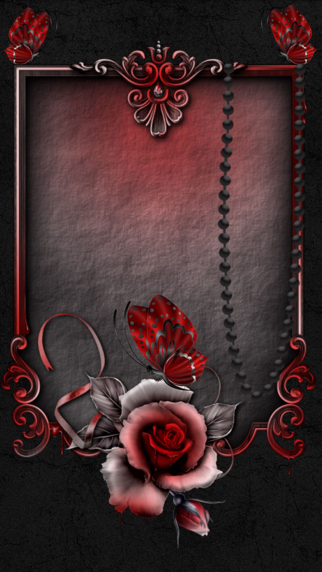 Gothic Rose Background