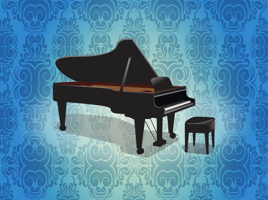 Grand Piano Background