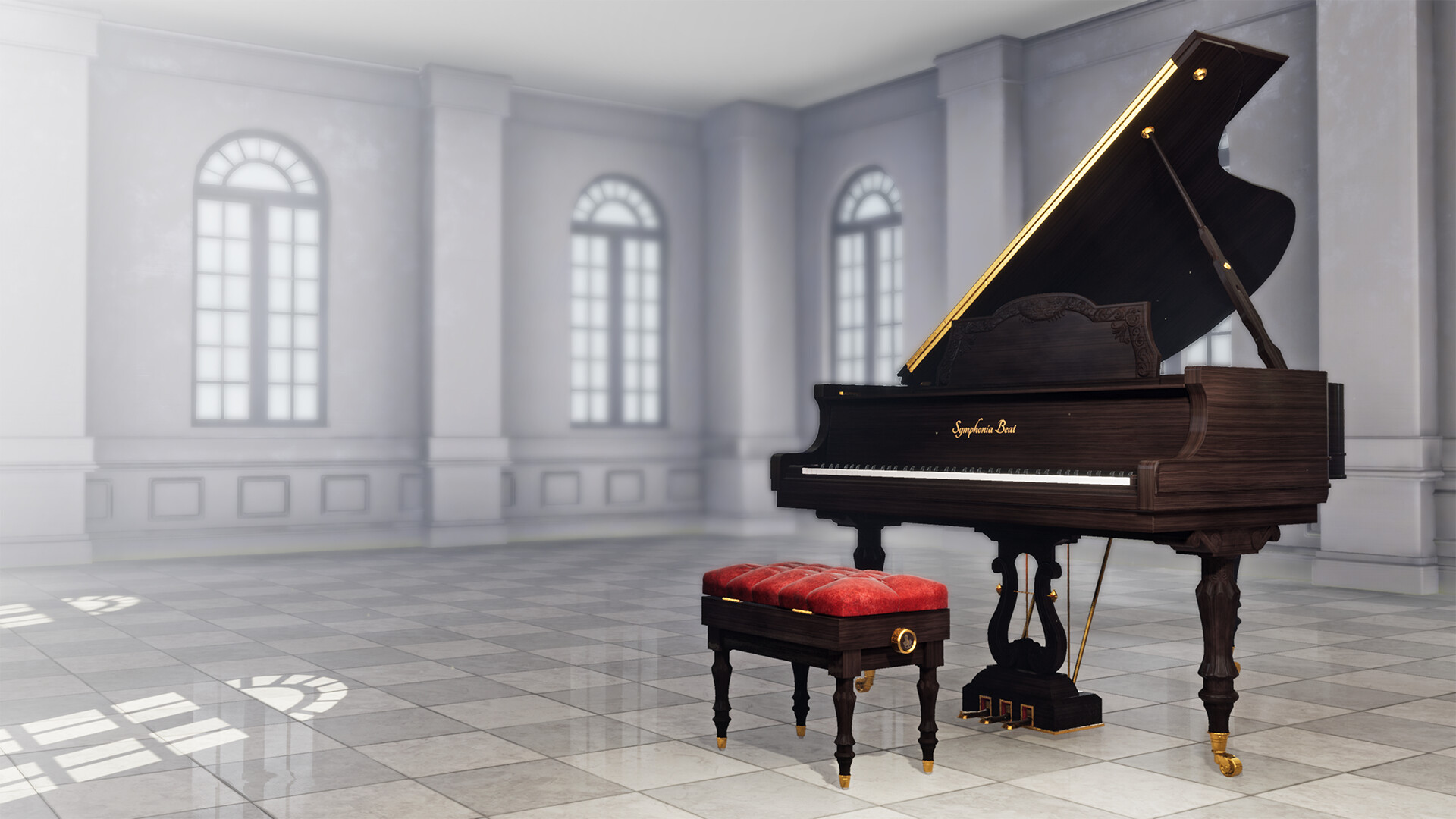 Grand Piano Background