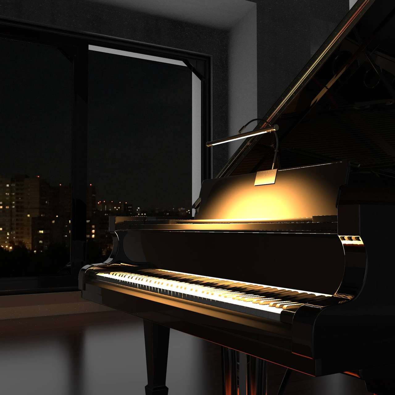 Grand Piano Background