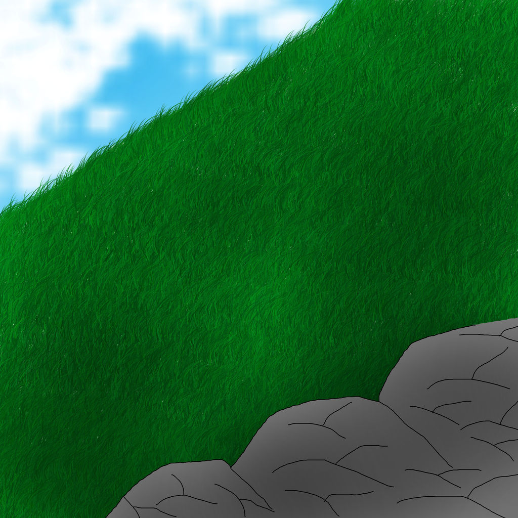 Grassy Hill Background