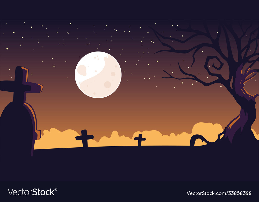 Graveyard Background